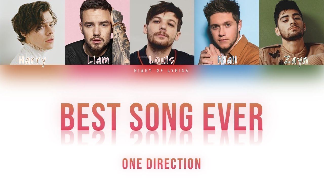 One Direction - Best Song Ever - Color Coded Lyrics/ Legendado PT-BR