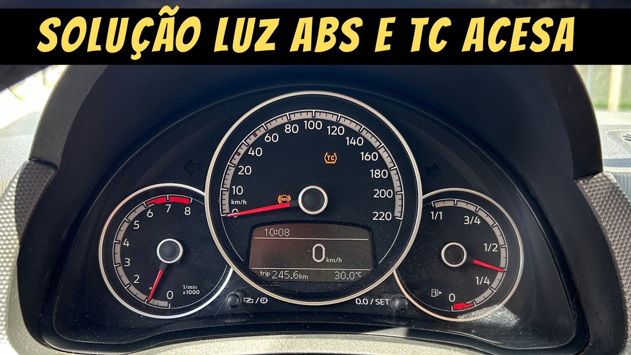 LUZ TC E ABS ACESA NO PAINEL DO UP! SOLUÇÃO PARA ESSE PROBLEMA CRONICO DA LINHA VOLKSWAGEN