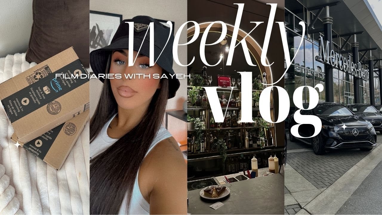 WEEKLY VLOG | cant believe we made it! celebrations, amazon delivery, car in shop, unboxing samples