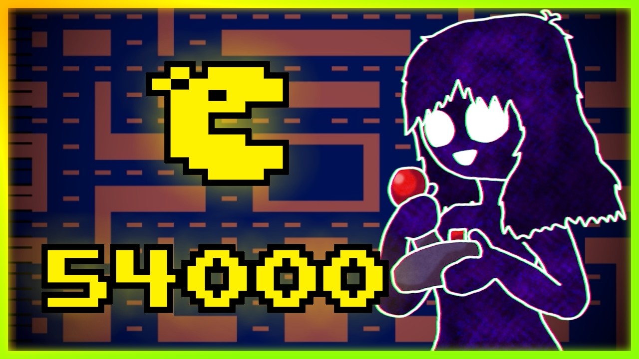 Atari 2600 Ms. Pac Man - 54,000 Points