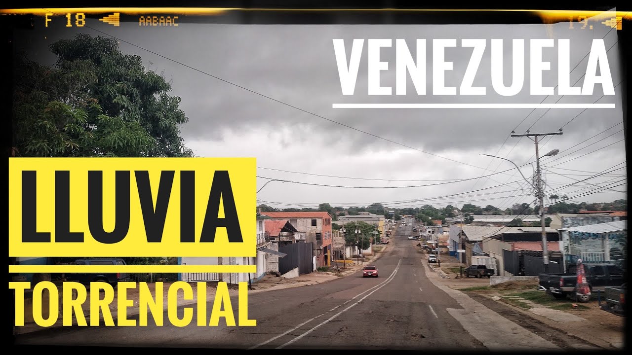TREMENDO palo de AGUA 💦 en Valle de La Pascua Venezuela 🇻🇪 | Semper Erik