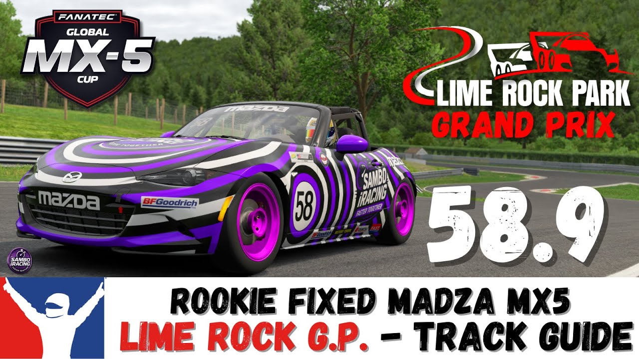 Гайд по iRacing MX5 на Lime Rock Park Grand Prix &mdash; Lime Rock GP: Гайд по трассе на Mazda MX5 (фик...