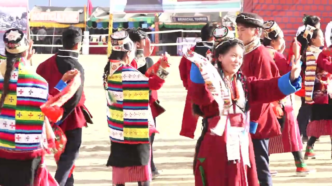 Mega Monpa Dance | Dorjee Khandu Government College Tawang|