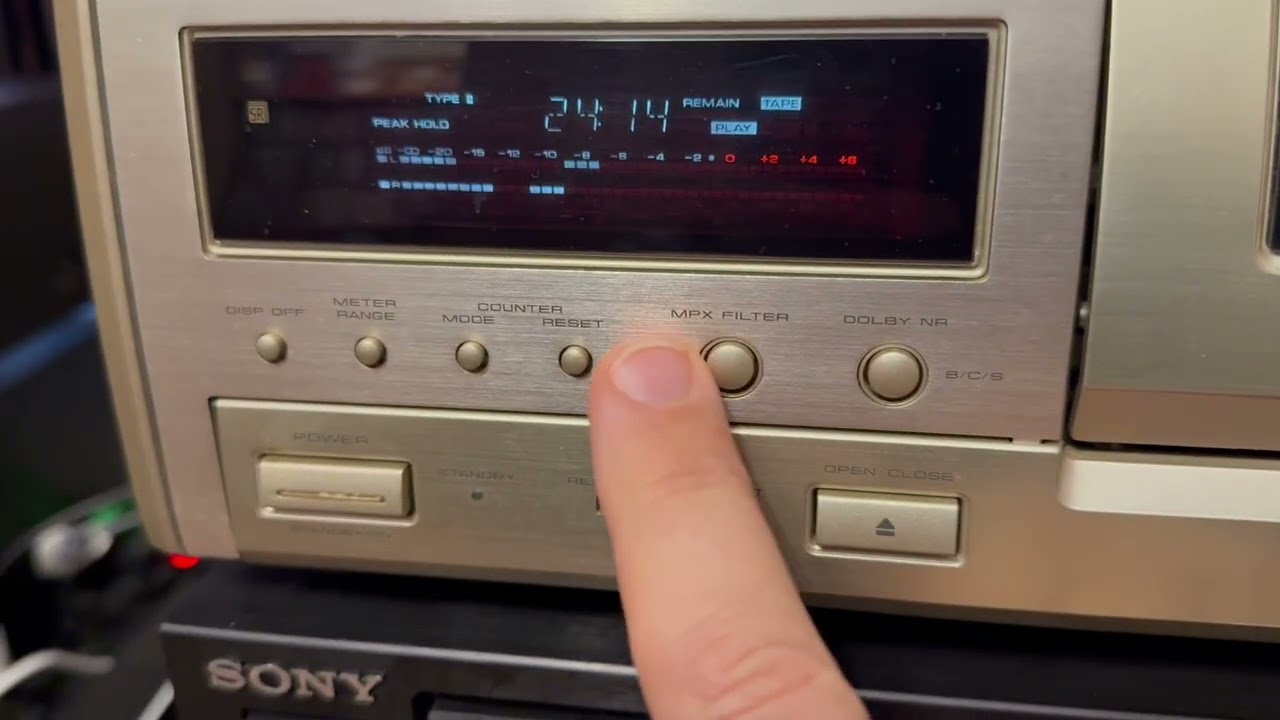 Pioneer T-07s Cassette Deck #vintage #audio #cassette