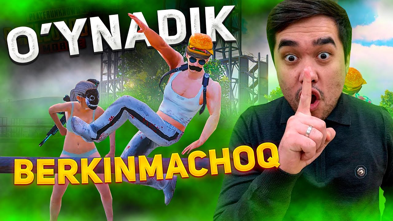 PUBG MOBILE - BERKINMACHOQ O'YNADIK HAMMANI TOPISHIM KERE