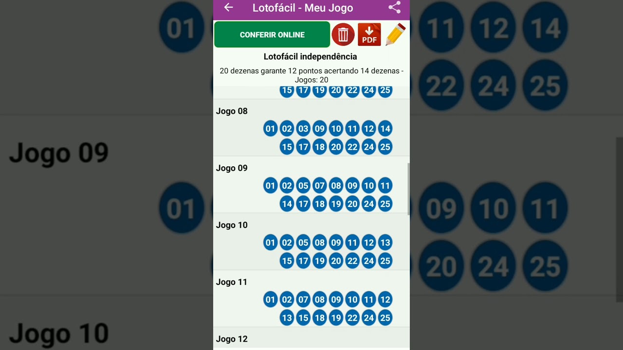 Palpite Lotofácil 3202☘️