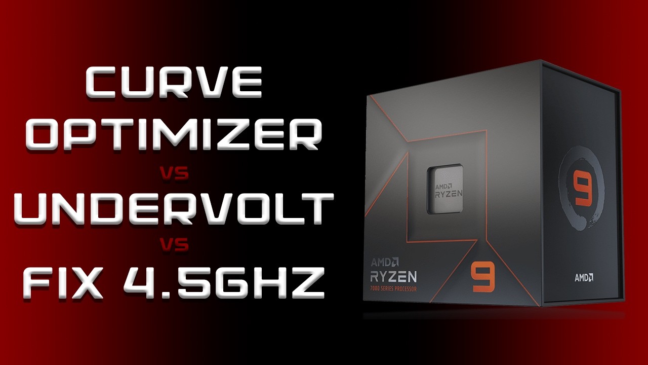 Ryzen 9 5950X - CURVE OPTIMIZER vs UNDERVOLT vs FIX.