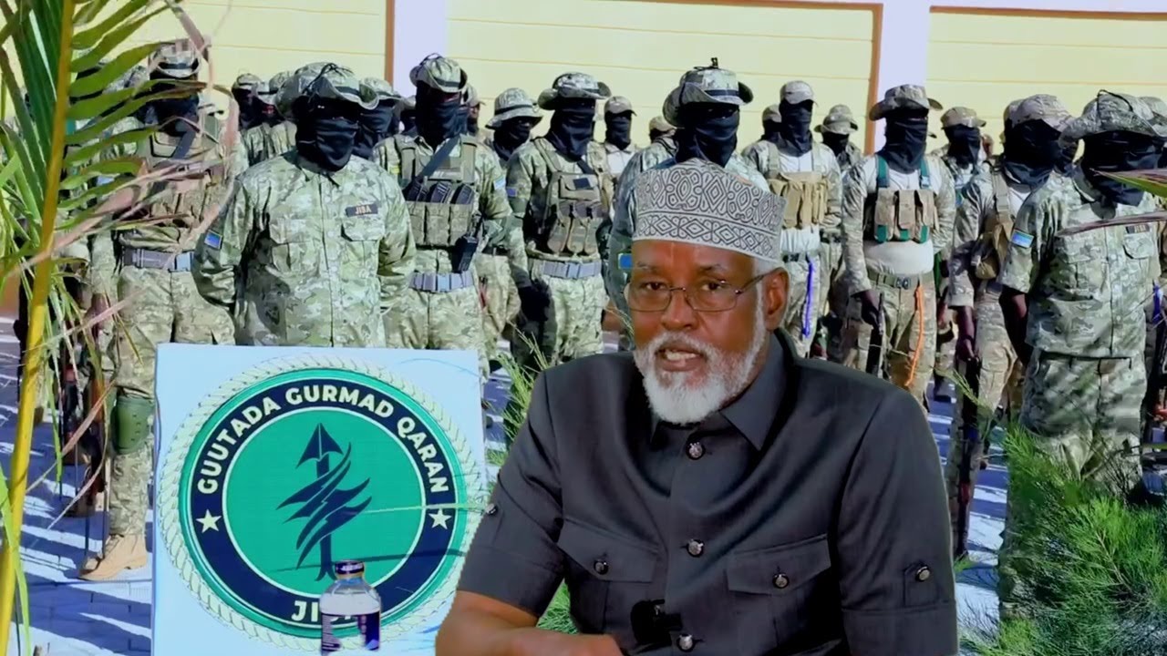 DEG DEG Axmed Madoobe Oo Soo Bandhigay Ciidan Sirdoon Oo Cabsi Ku Abuuray Xasan Sheekh