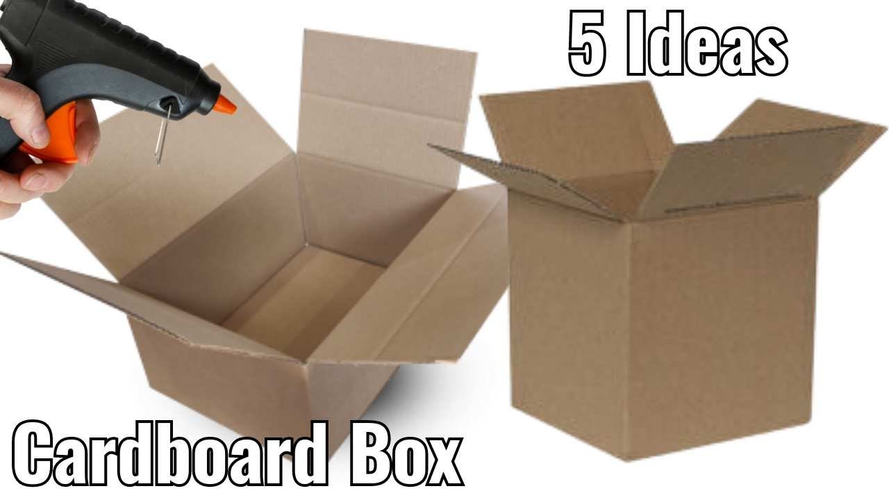 5 Wallet-Friendly Cardboard box DIY Projects | Creative Cardboard Crafts