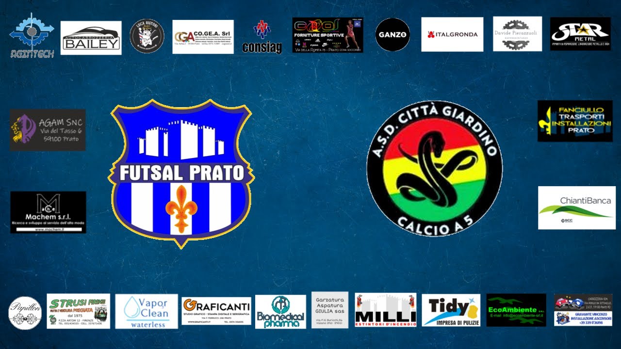 FUTSAL PRATO vs CITTA' GIARDINO (HIGHLIGHTS)