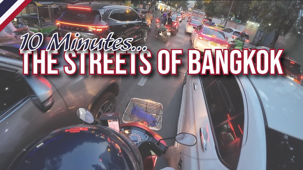 10 Minutes of Chaos on the Streets of Bangkok 🇹🇭