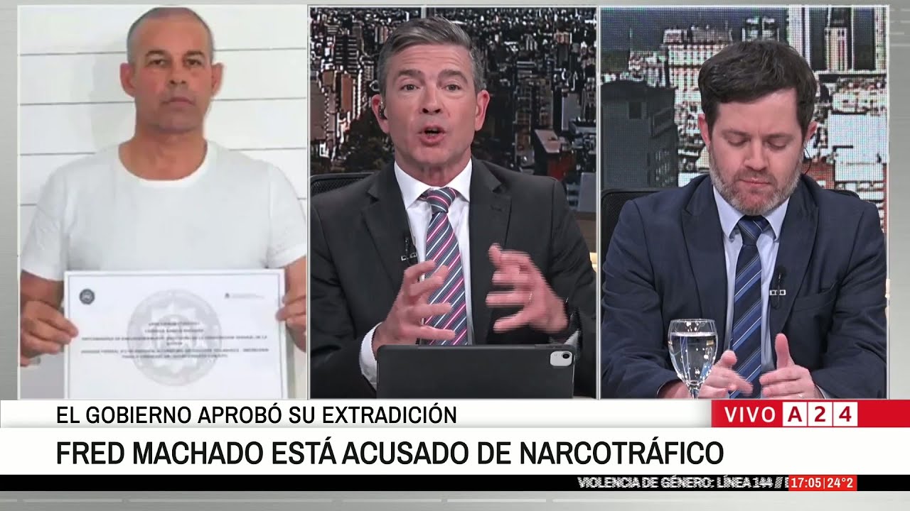 🔴MILEI AUTORIZÓ LA EXTRADICIÓN DE FRED MACHADO A ESTADOS UNIDOS
