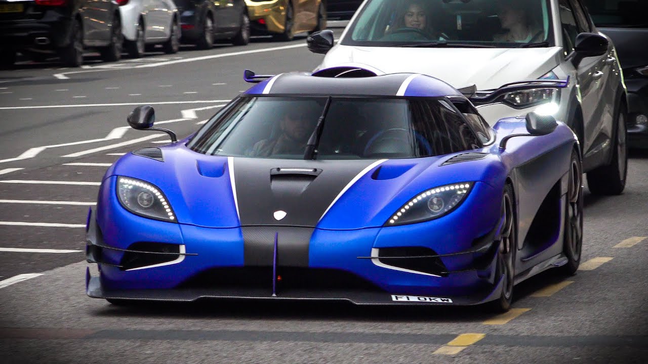 Supercars in London - #CSATW684 Koenigsegg One1, Pagani Huayra, McLaren F1, Ford GT, McLaren Senna