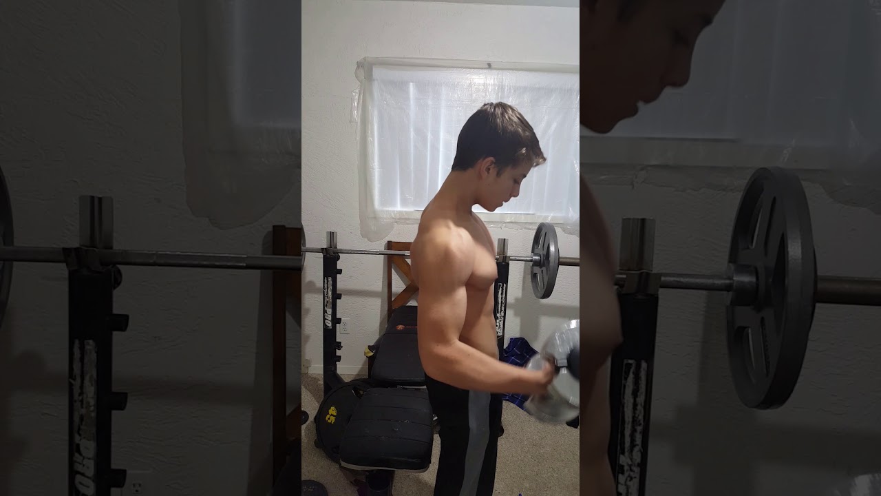 13 Year Old Bench And Curl