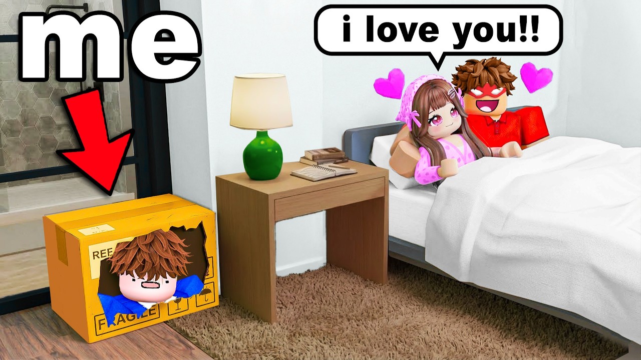 I Caught My CRUSH as a BOX in Roblox...