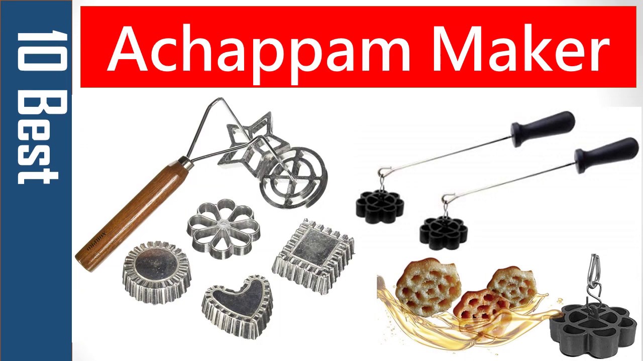 ✅10 Best Non Stick Achappam making machine with Price| Non Stick Rose Cookies Mould Online in India
