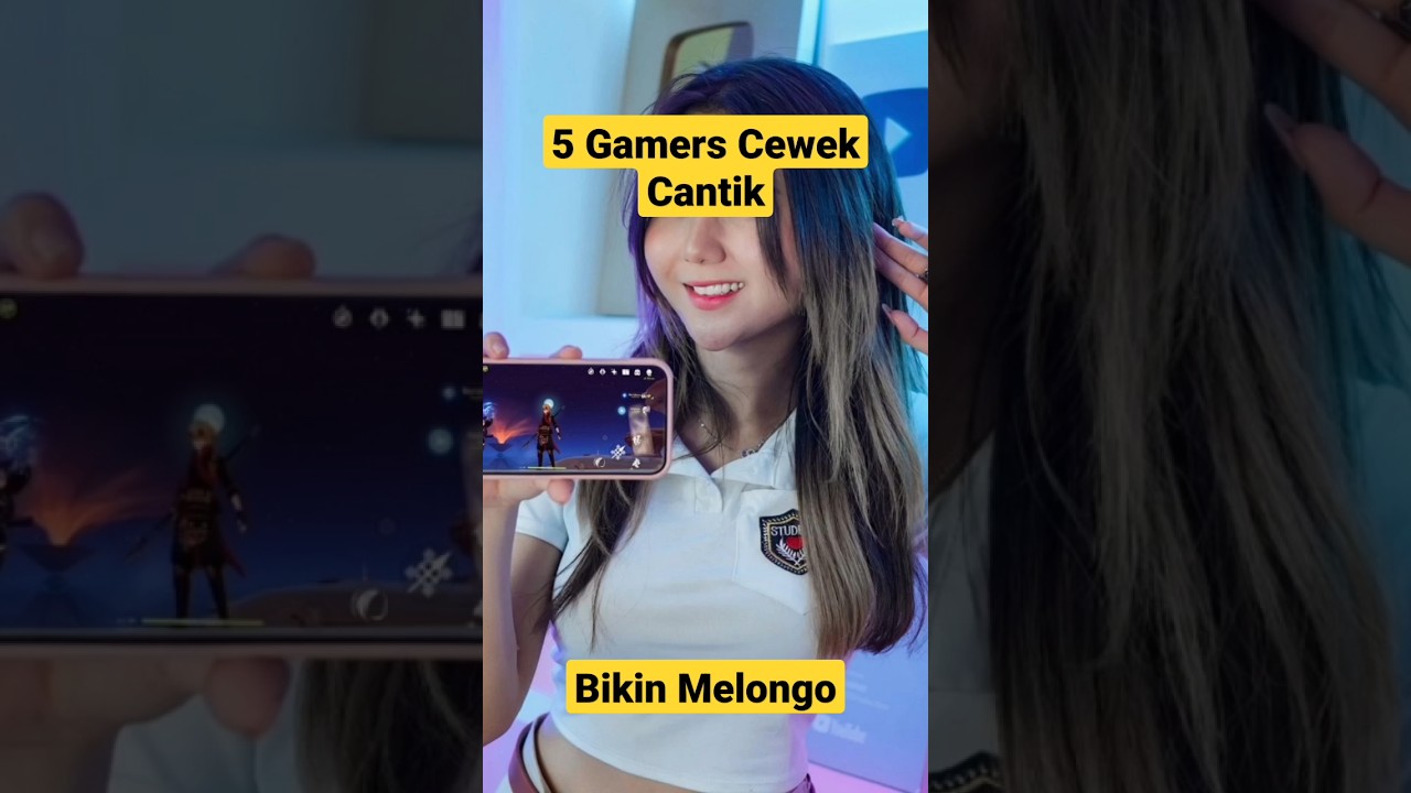 5 Gamers Cantik #mlbb #gaming