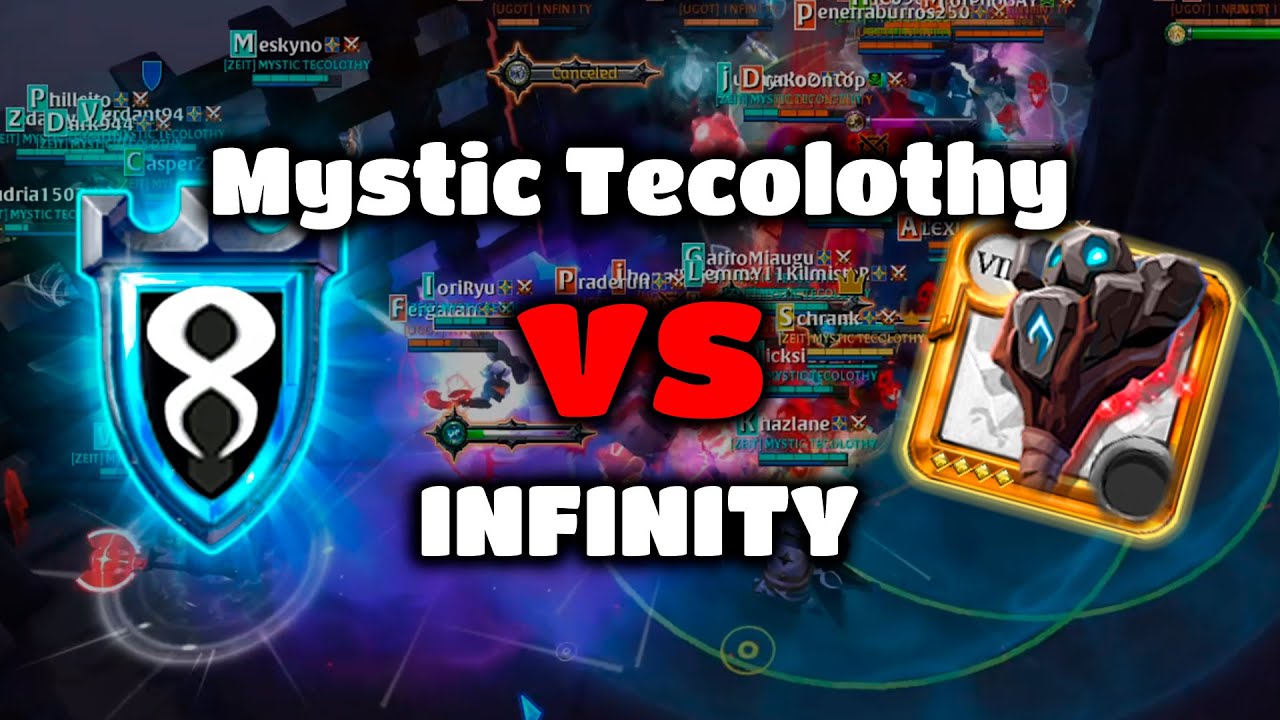 Mystic Tecolothy vs INFINITY - Caller PoV | Albion Online ZvZ.