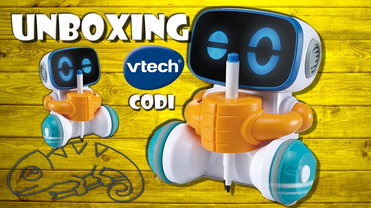 Unboxing Vtech Codi Roboter 4-8 Jahre- unboxing vtech codi toy [4K]