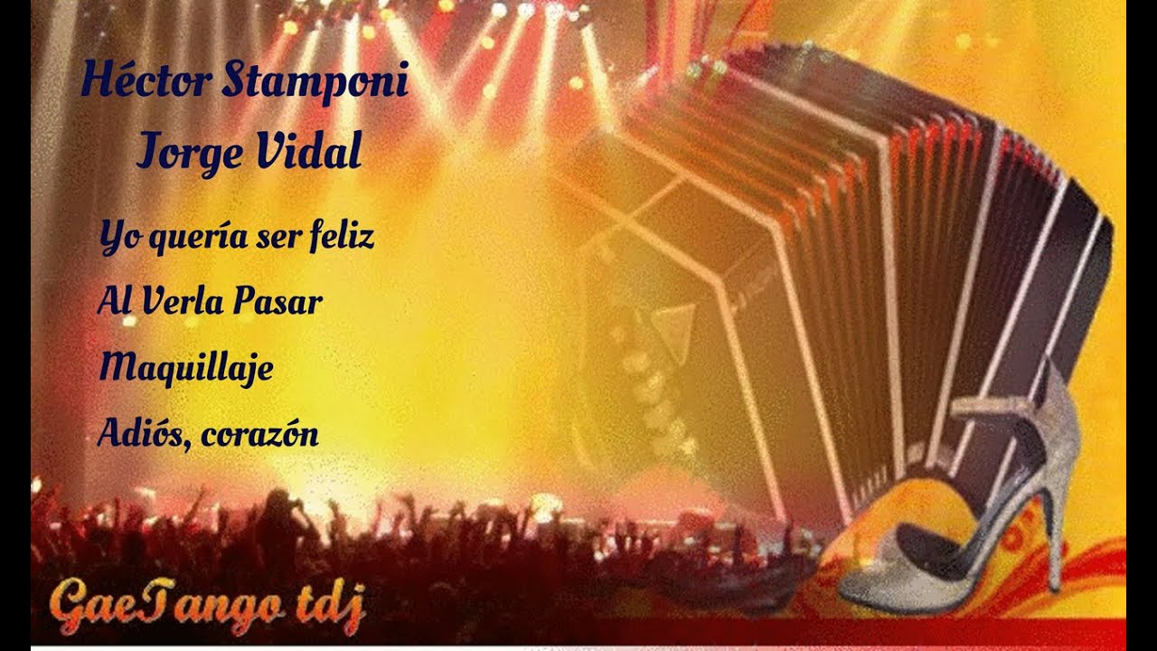 Tanda di tango H&eacute;ctor Stamponi Jorge Vidal   1958