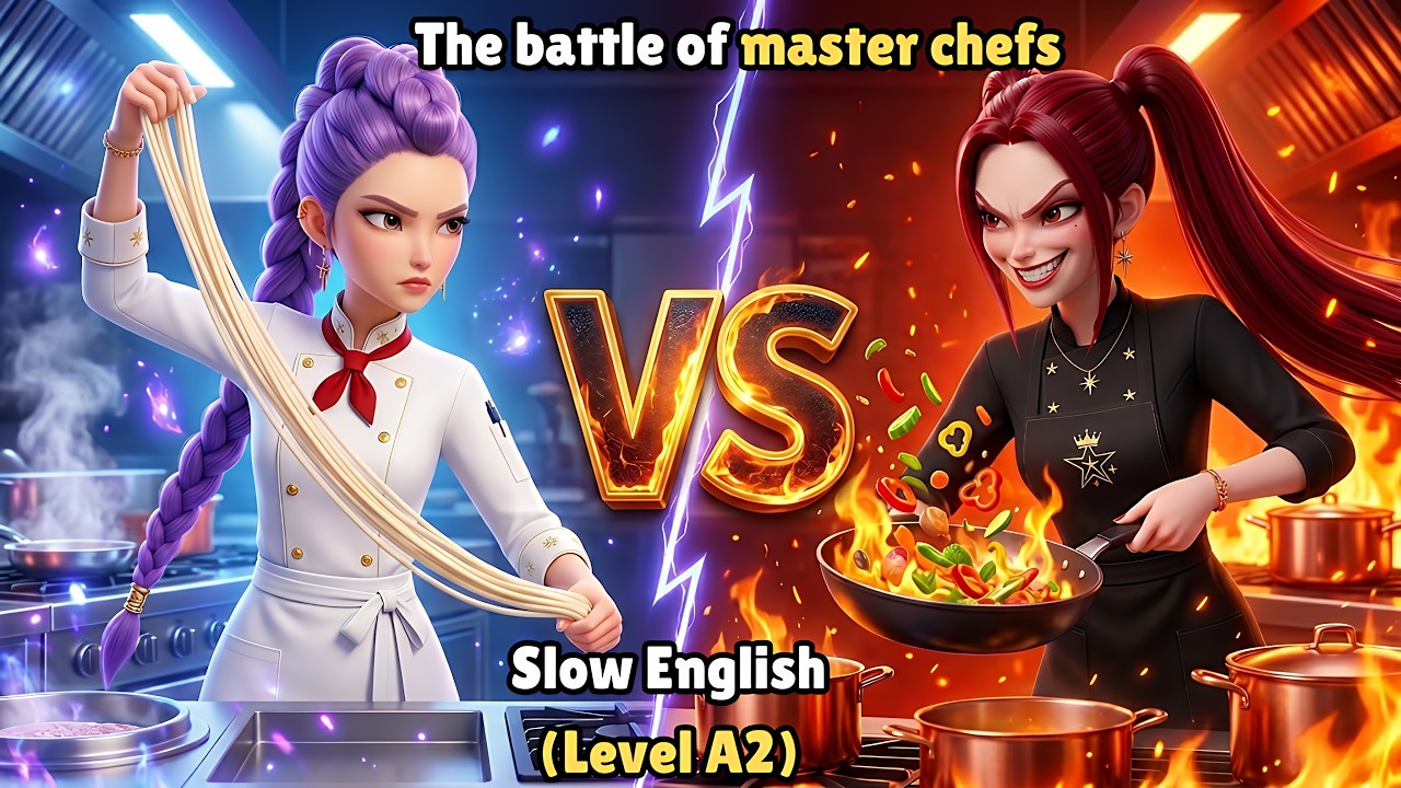 Rumi Won The MasterChef Competition | Slow English for Beginners ( Level A2 )