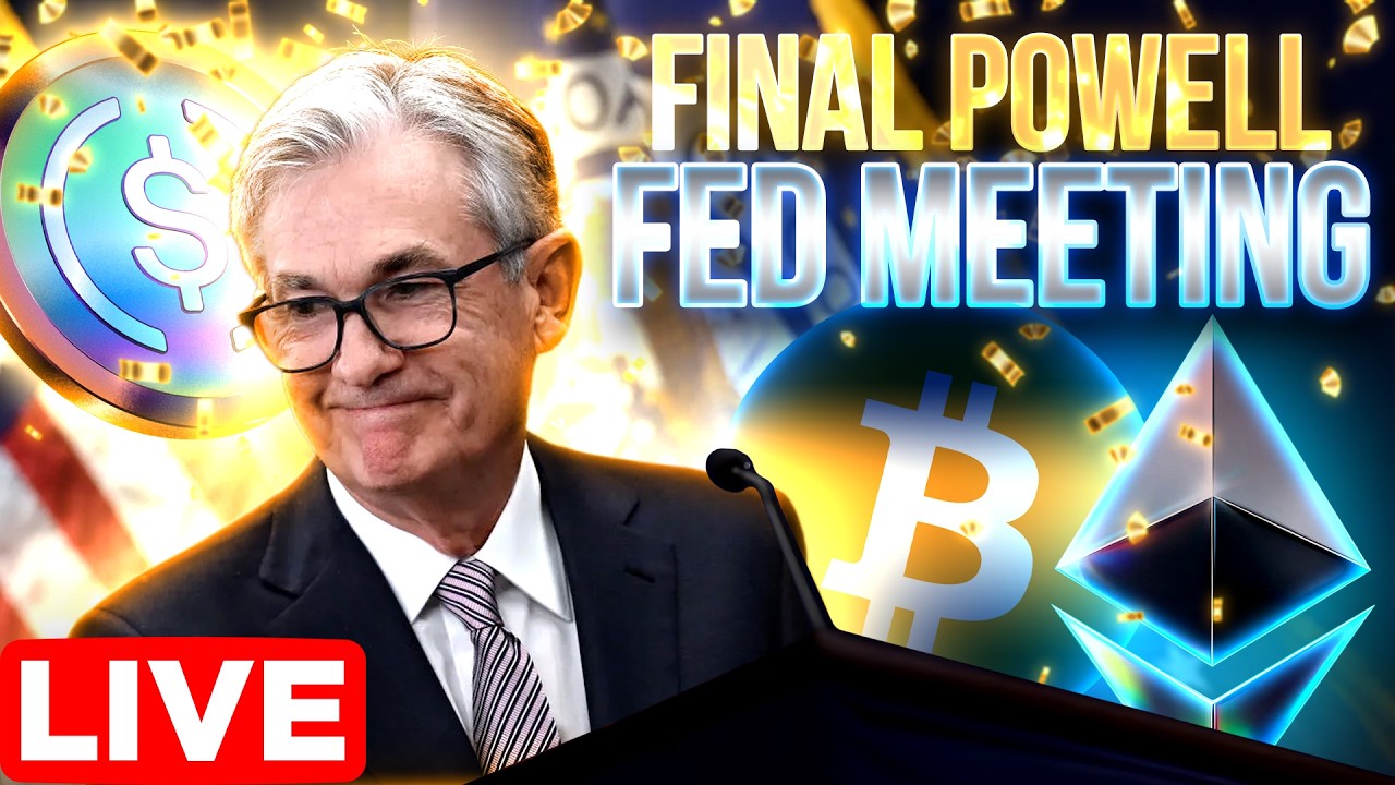 Последнее заседание ФРС с участием Джерома Пауэлла! 🎉В прямом эфире!🔴