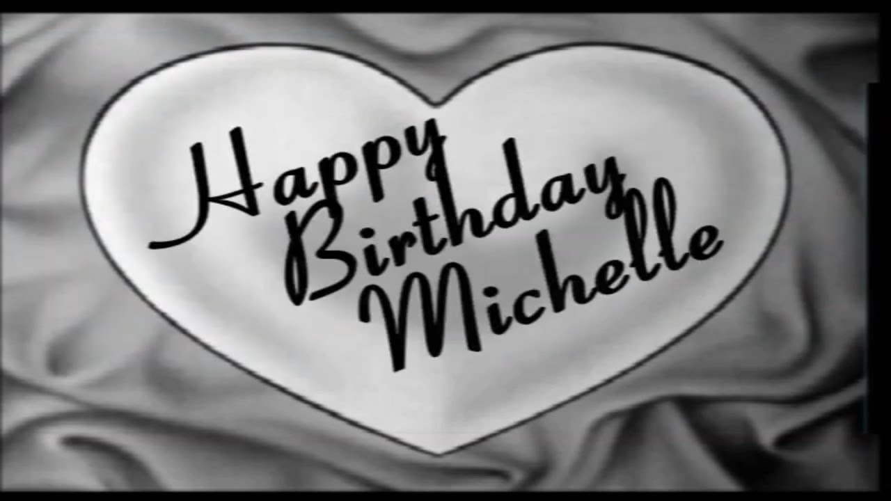 Happy birthday Michelle - Lucy Style