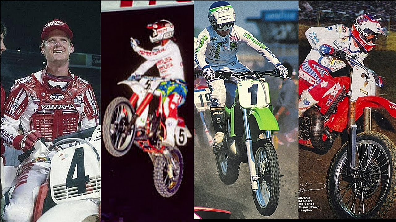 San Diego Supercross ACTION: 2 CRAZY San Diego supercrosses of the '80s