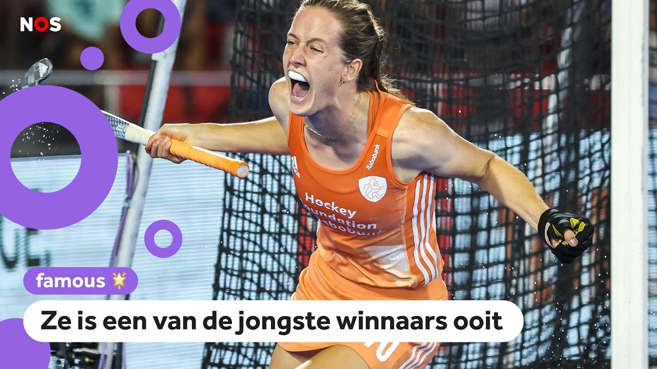 Felice Albers uitgeroepen tot beste hockeyster ter wereld