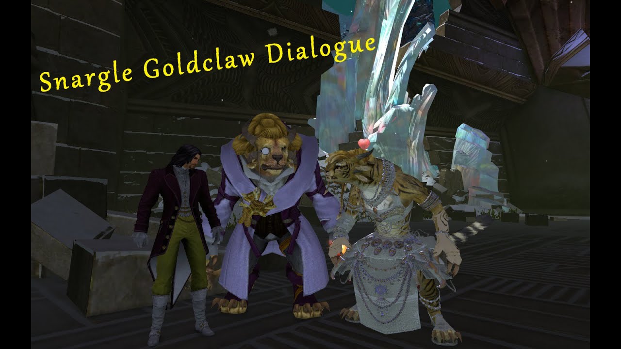 Snargle Goldclaw Dialogue