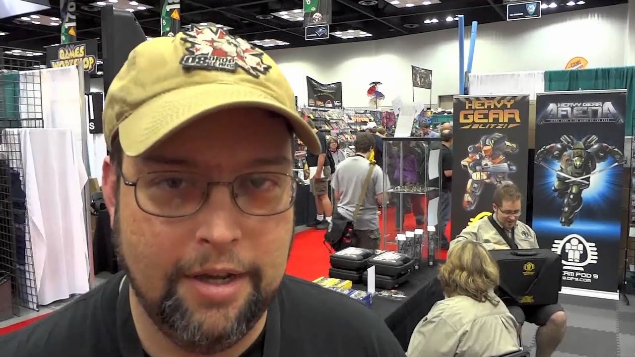 Gen Con 2012 Dream Pod 9 Designers for Heavy Gear Blitz and Arena