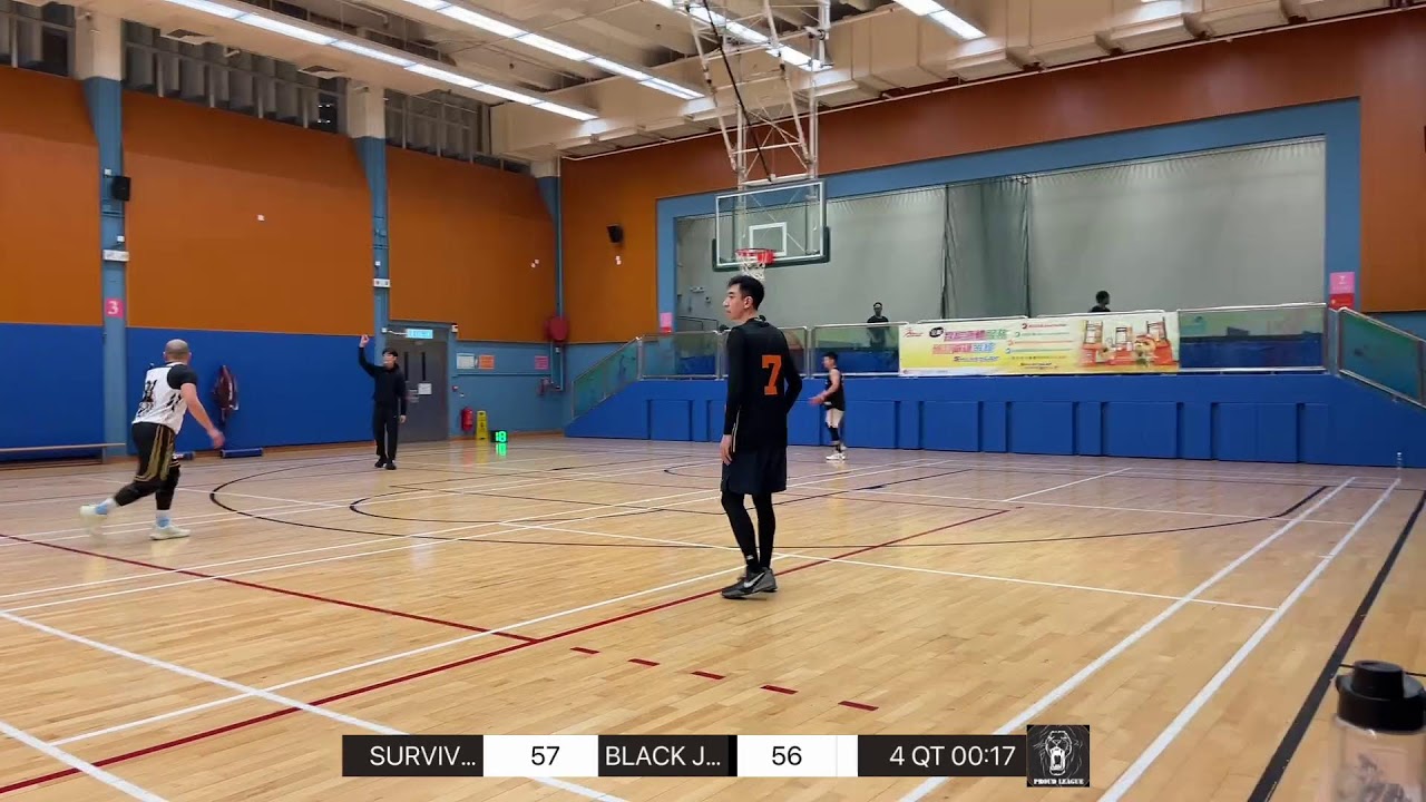 傲聯平日籃球聯賽Season 9 D3 09022026 Survivor VS Black Jesus
SURVIVOR VS BLACK JESUS