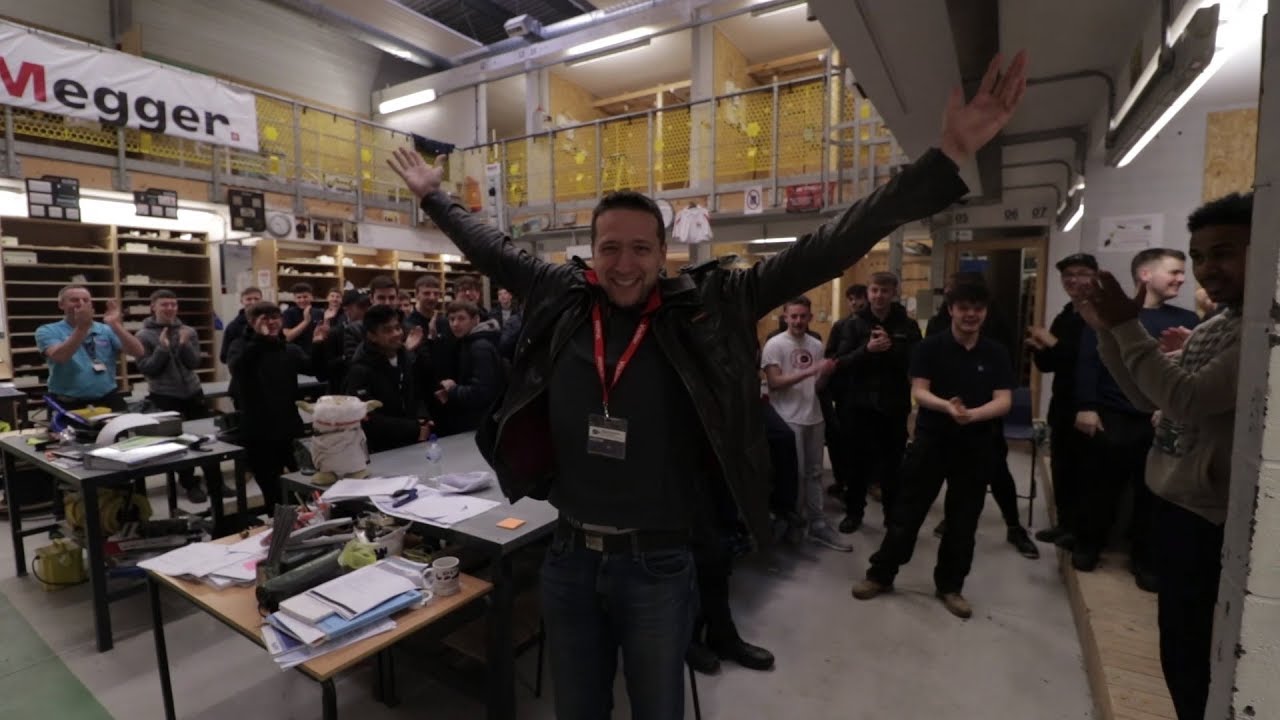 Meeting with Gazza at Tresham College | Thomas Nagy