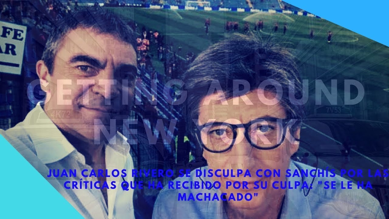 Juan Carlos Rivero se disculpa con Sanchís por las críticas que ha recibido por su culpa