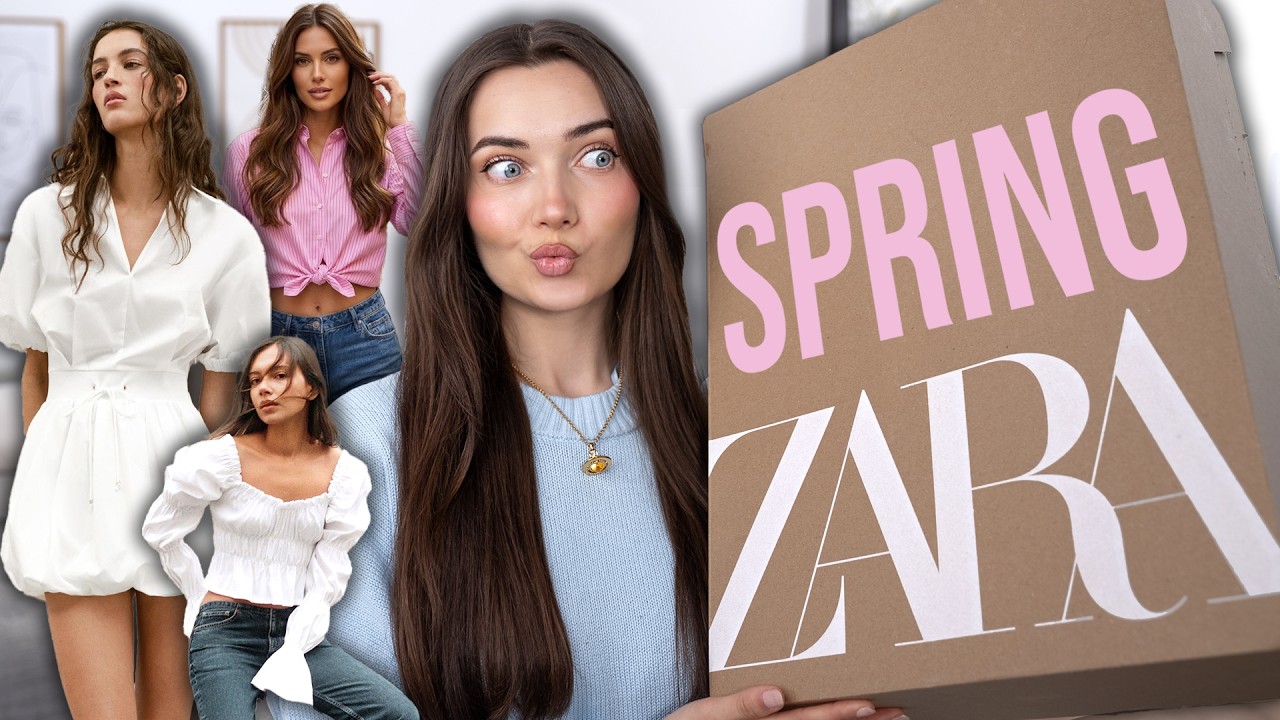 Я потратила 700 фунтов на весеннюю одежду Zara! Примерка!