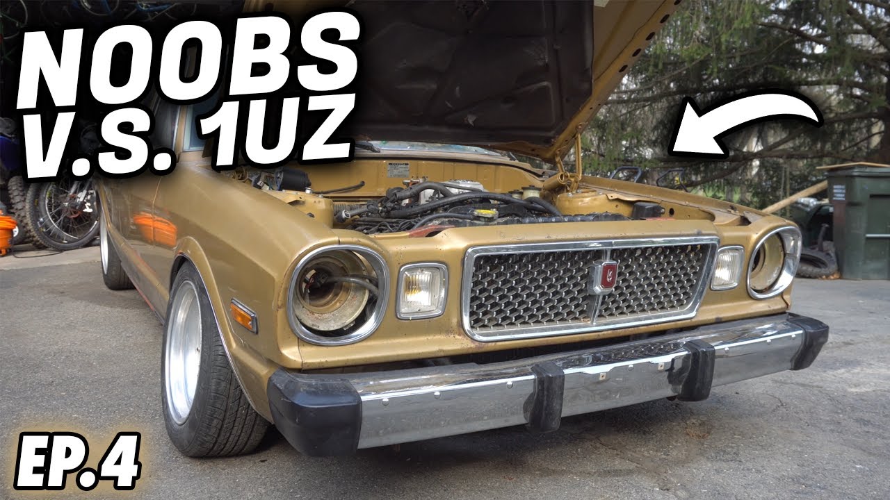 Wiring + Motor Mounts! / Tim's 1UZ MX32 Cressida / EP.4