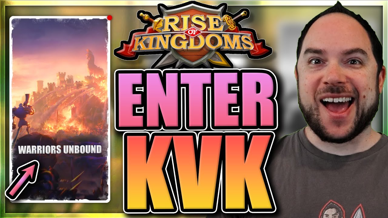 Entering Warriors Unbound KvK [buying all pop-ups] Restart KvK in Rise of Kingdoms