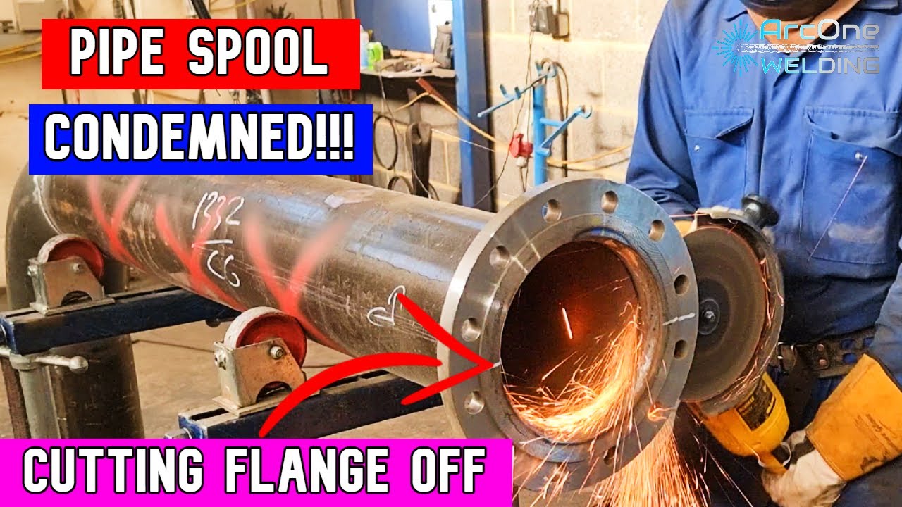 2 Failures In 1 Day How To Repair A Condemned Pipe *Flange Cut & Burned Off*