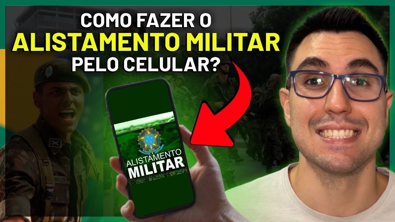 ALISTAMENTO MILITAR pelo CELULAR? Como se Alistar? Passo a Passo 2025