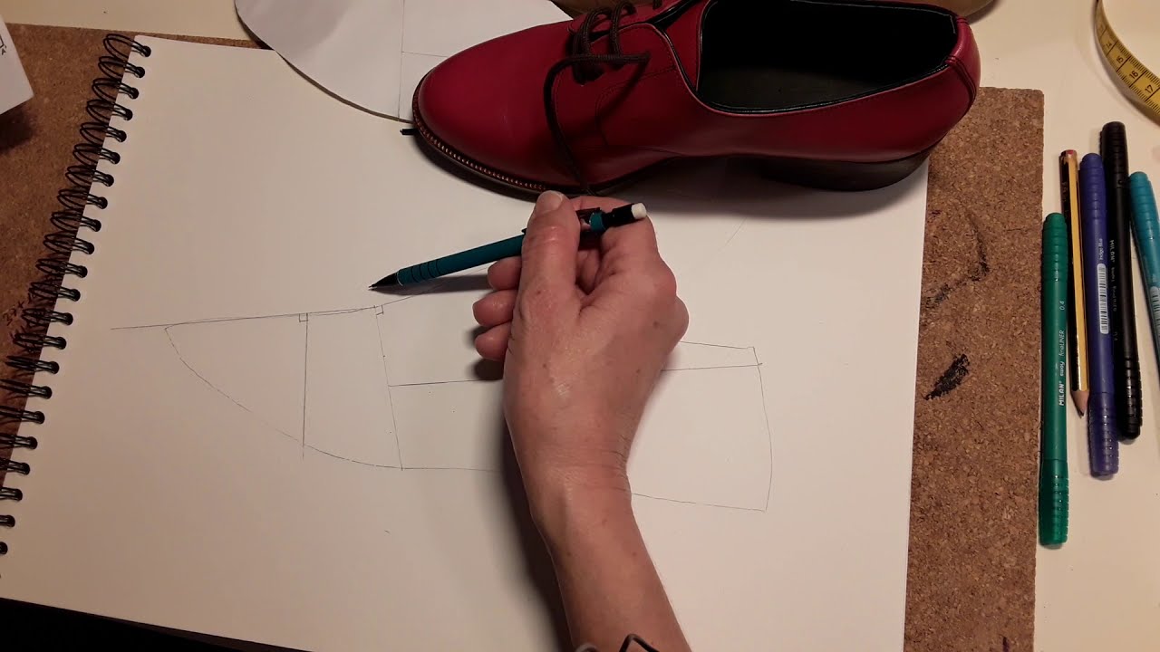 ▶ MODELAJE de Calzado Artesanal PASO A PASO #4 👞Blucher para Hombre