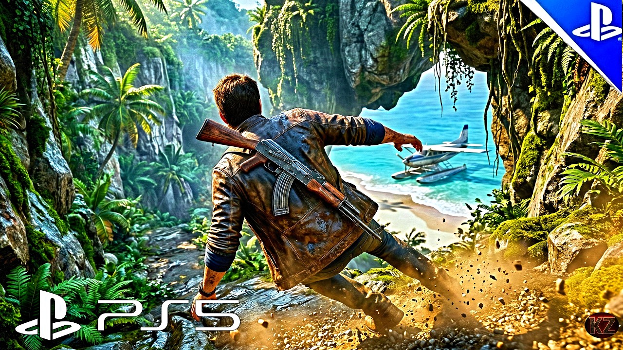 FUGINDO DA ILHA INFERNAL TOMADA PELO CARTEL! Uncharted 4 | GRÁFICOS ULTRA REALISTA 4K 60FPS