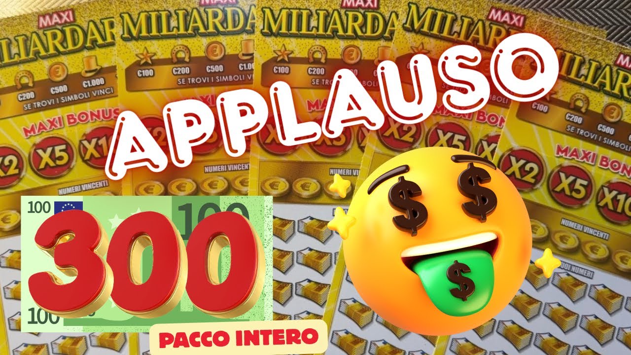 Applauso ai PROSSIMI 5 MAXI MILIARDARI 👏🤑💣🐞🎉💥#grattaevinci #lotery 