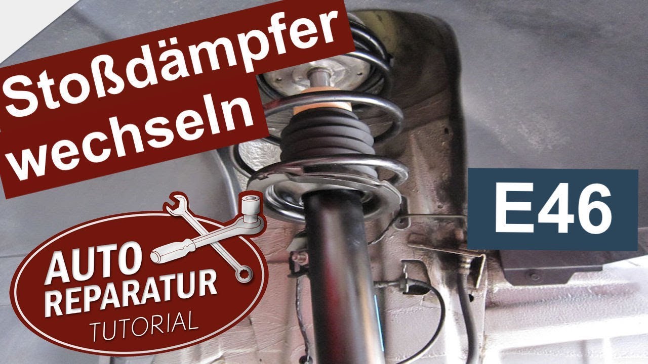 BMW E46 Stoßdämpfer + Domlager wechseln | einfach erklärt ! | DIY Tutorial