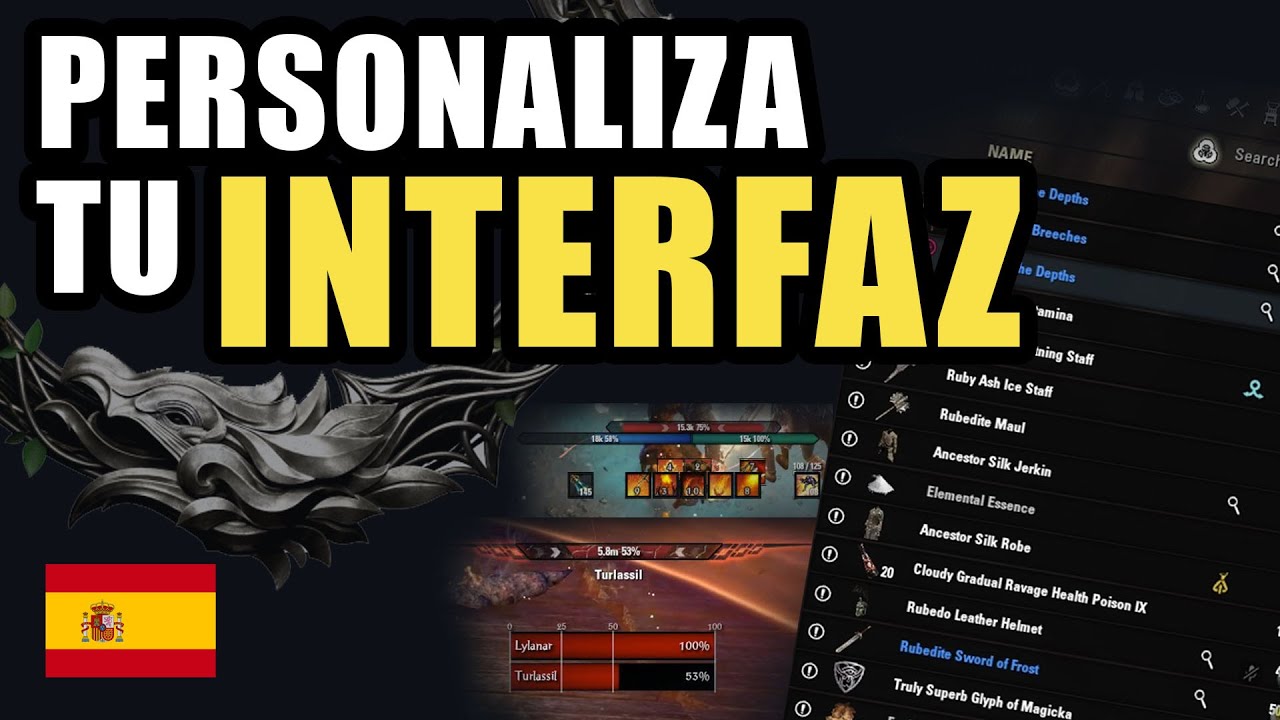TESO - Guía para personalizar tu interfaz de juego con add-ons - Bandits UI, JoGroup, Minimapa y mas