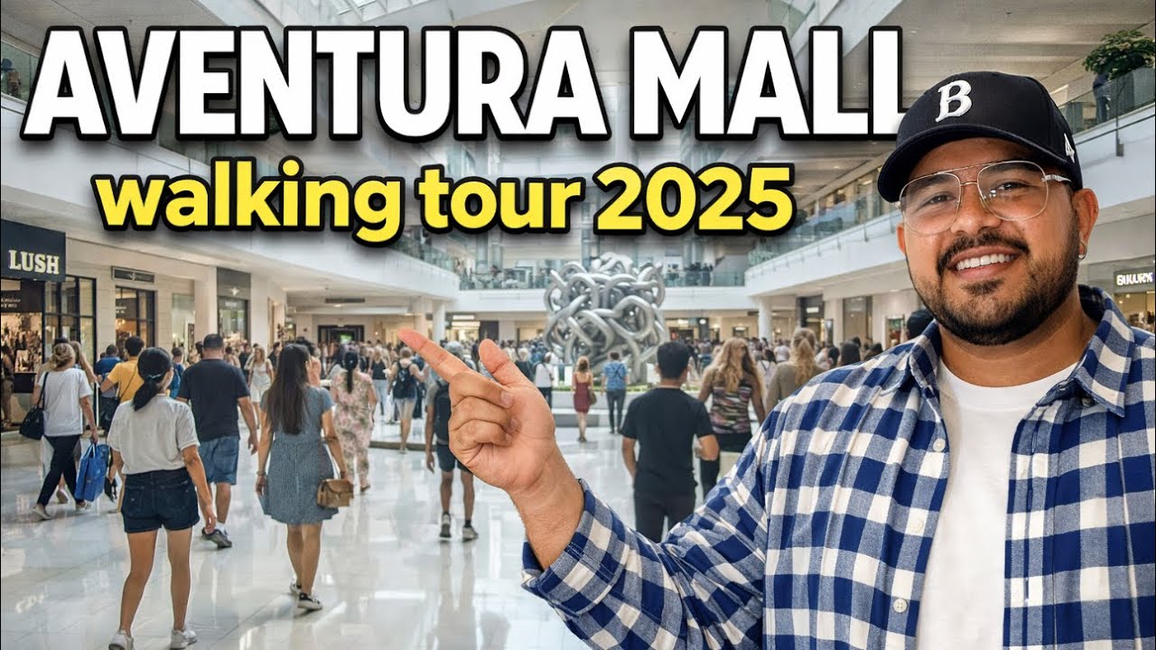 Aventura Mall Florida - Walking tour 2025 4K