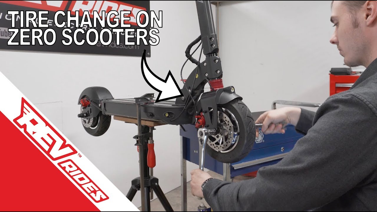 How-To Repair A Front Tire Flat On Apollo Light, Apollo City and Apollo Explore Electric Scooters