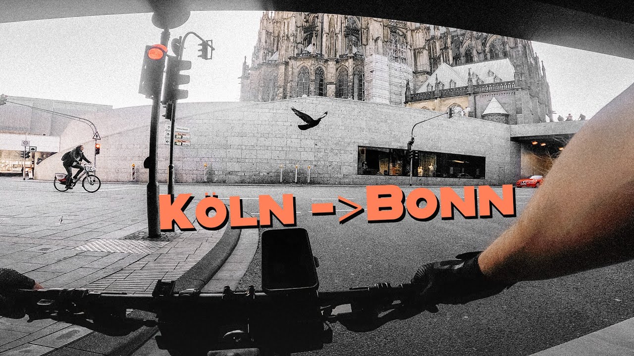 Radweg von Köln nach Bonn op d'r Schäl Sick