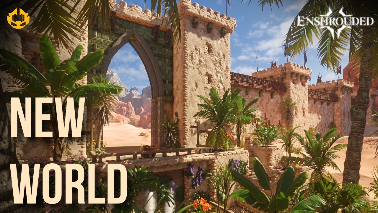 A New World Rises From the Desert | Enshrouded Build Tour