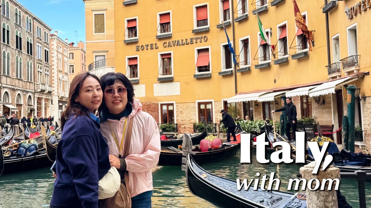 🇮🇹 엄마랑 딸의 서유럽 여행 | 피렌체 & 베네치아 (feat. 두오모, 수상버스, 플로렌스 카페)