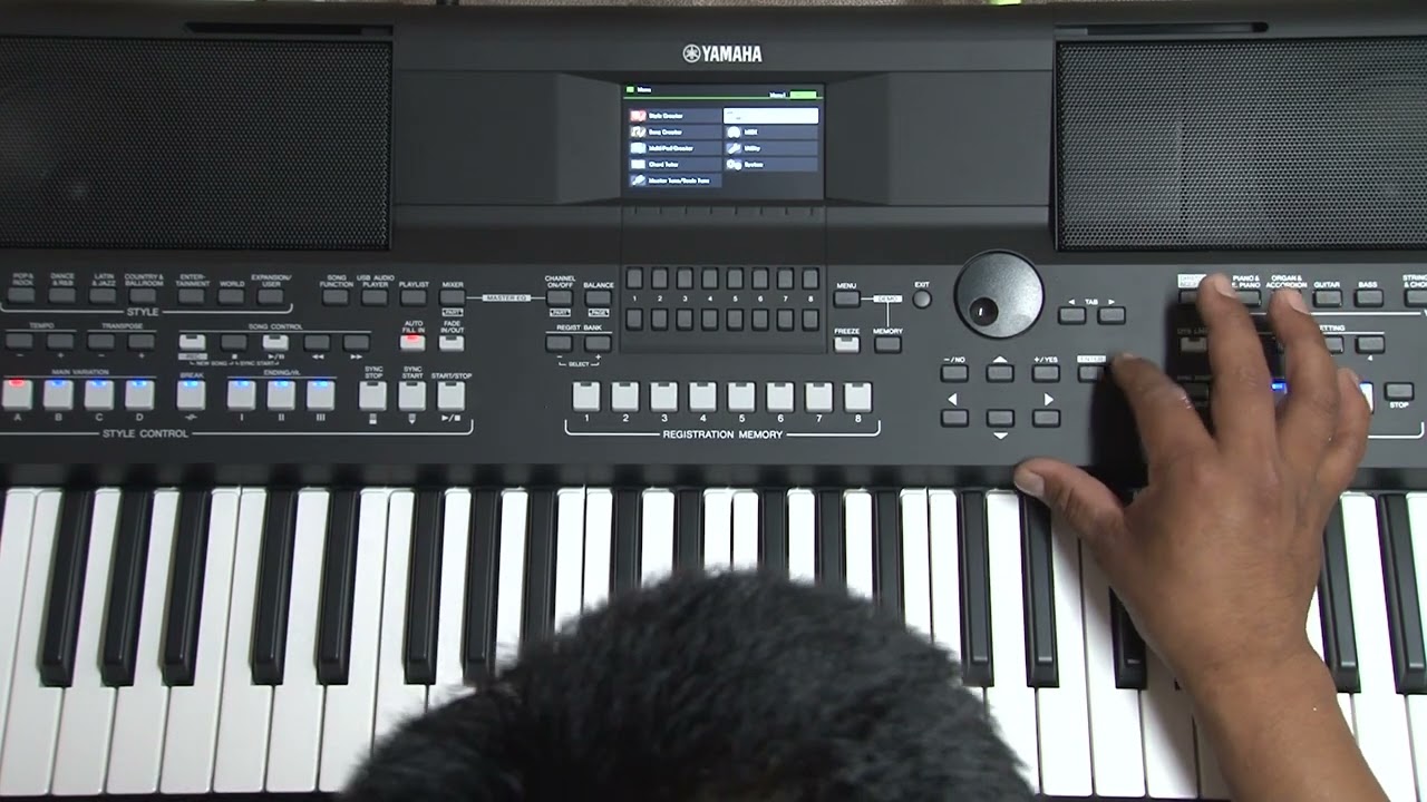 como copiar info 27 yamaha psr sx600